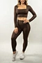 long sleeve crop top